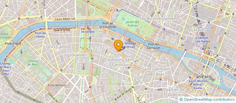 localisation de l'entreprise SNC LA MOURIA à PARIS