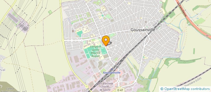 localisation de l'entreprise SNC LA NOUVELLE PIERRE  GOUSSAINVILLE