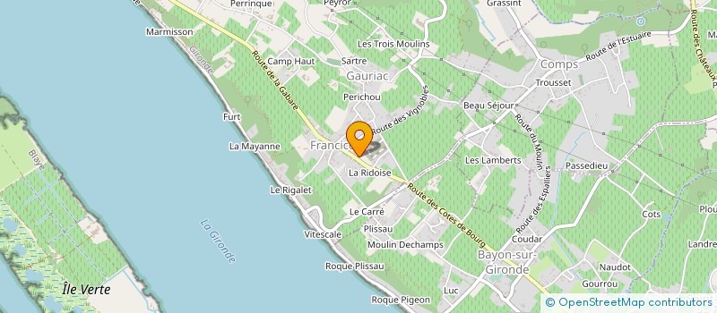 localisation de l'entreprise SNC LA PLAINE DE GAURIAC  GAURIAC