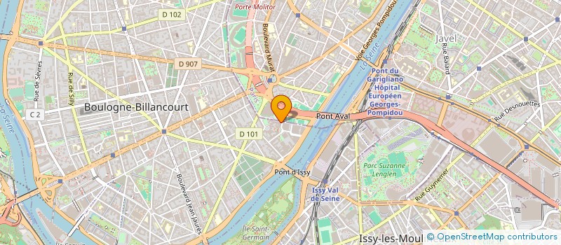 localisation de l'entreprise SNC LA PROMENADE BOCAGERE à BOULOGNE-BILLANCOURT