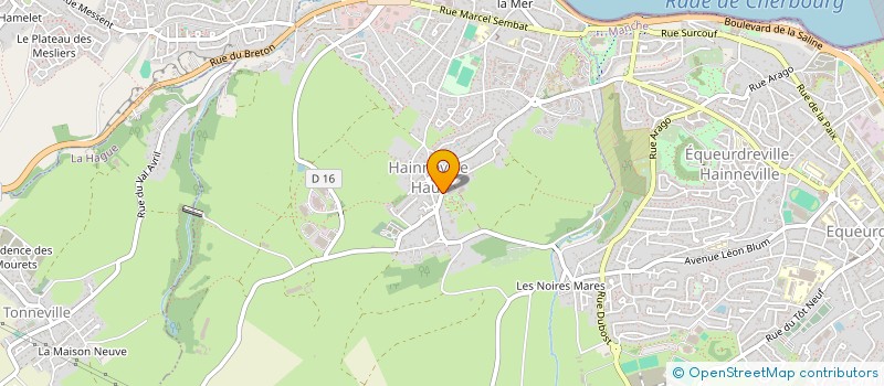 localisation de l'entreprise SNC LA TAVERNE DU MANOIR  CHERBOURG-EN-COTENTIN