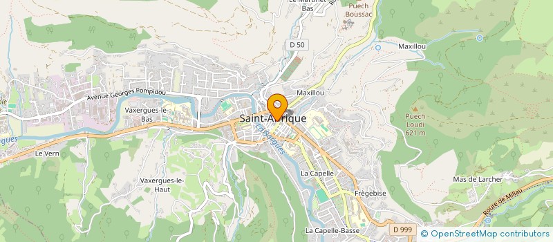 localisation de l'entreprise SNC LACAN ANNE-MARIE ET CLAUDE à SAINT-AFFRIQUE