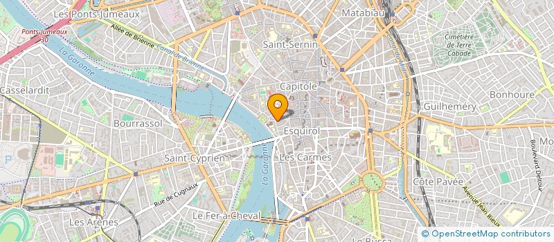 localisation de l'entreprise SNC LAFAGE-DAVOISNE à TOULOUSE