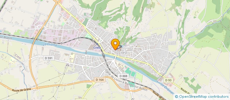 localisation de l'entreprise SNC LAMAZE J ET BOUTARIN M-J  CREST