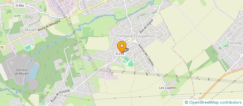 localisation de l'entreprise SNC LAPERCHE  FONTAINE-ETOUPEFOUR