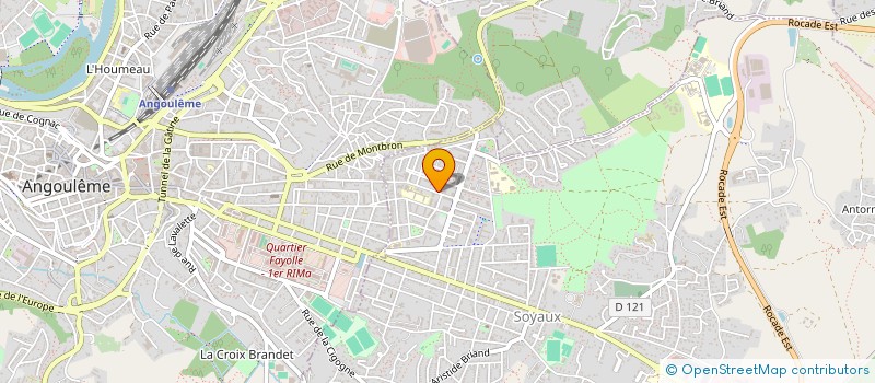 localisation de l'entreprise SNC LAPORTE à SOYAUX