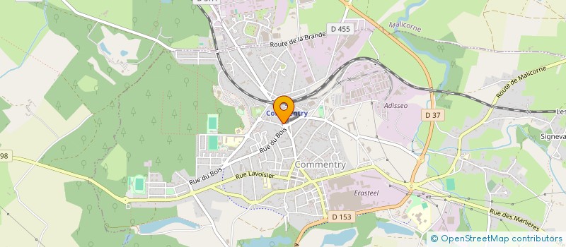 localisation de l'entreprise SNC LAPOSTOLLE à COMMENTRY