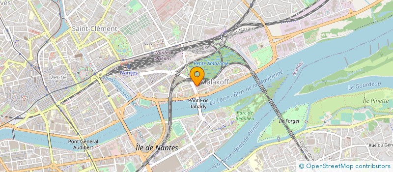 localisation de l'entreprise SNC LARBOULETTE - LE CARRER à NANTES