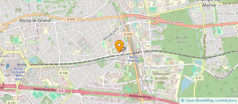 localisation de l'entreprise SNC LAREM  NOISY-LE-GRAND