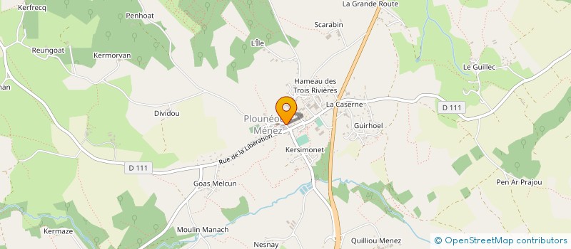 localisation de l'entreprise SNC LAUTROU ET CIE à PLOUNEOUR-MENEZ