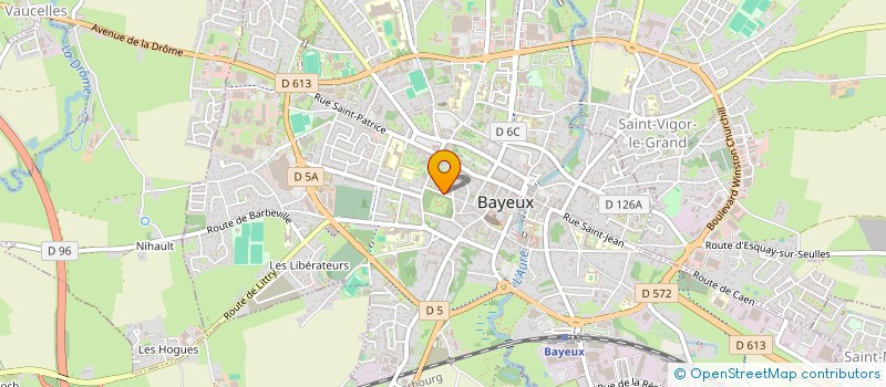 localisation de l'entreprise SNC LDS à BAYEUX