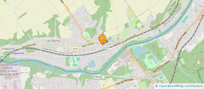 localisation de l'entreprise SNC LE BALTO  AUVERS-SUR-OISE