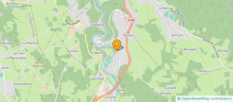 localisation de l'entreprise SNC LE BUREAU  PONT-SALOMON