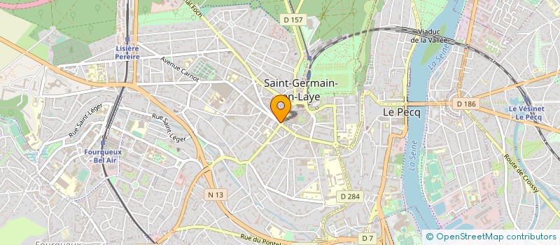 localisation de l'entreprise SNC LE CADRE NOIR  SAINT-GERMAIN-EN-LAYE