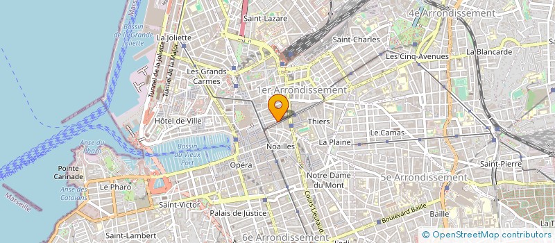 localisation de l'entreprise SNC LE CALUMET à MARSEILLE