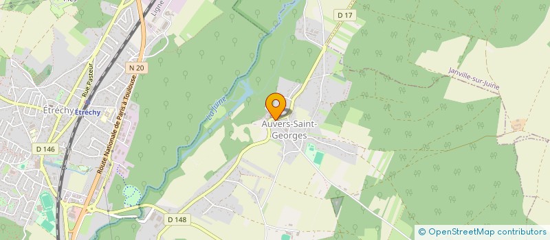 localisation de l'entreprise SNC LE CHAPON AUVERSOIS à AUVERS-SAINT-GEORGES