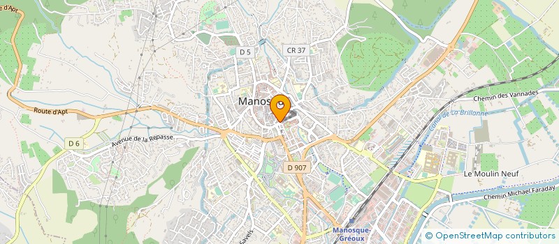 localisation de l'entreprise SNC LE CHARLESTON SNACK BAR à MANOSQUE