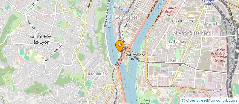 localisation de l'entreprise SNC LE CLOS DES HAY  LYON