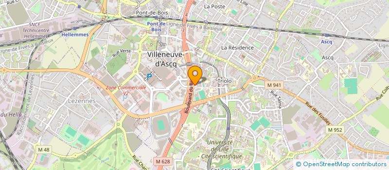 localisation de l'entreprise SNC LE CLOS NOTRE DAME à VILLENEUVE-D'ASCQ