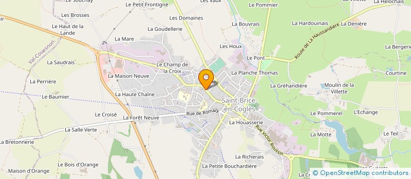 localisation de l'entreprise SNC LE DIAPASON  VAL-COUESNON