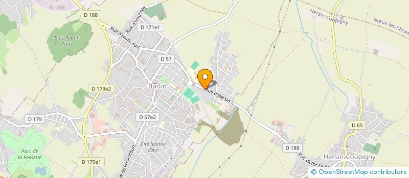 localisation de l'entreprise SNC LE FIVE à BARLIN