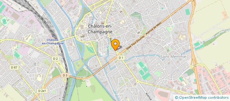 localisation de l'entreprise SNC LE FONTENOY  CHALONS-EN-CHAMPAGNE