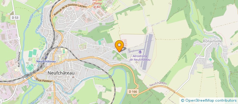 localisation de l'entreprise SNC LE FONTENOY  NEUFCHATEAU