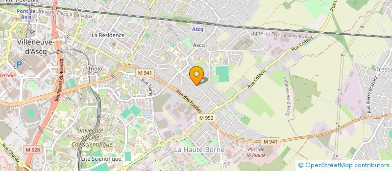 localisation de l'entreprise SNC LE GALL à VILLENEUVE-D'ASCQ