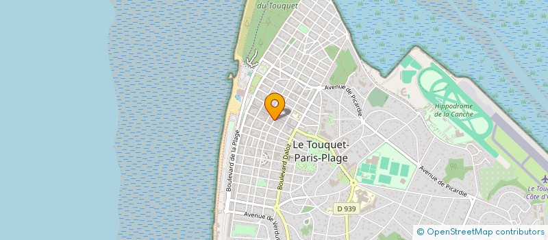 localisation de l'entreprise SNC LE GLOBE TROTTER à LE TOUQUET-PARIS-PLAGE