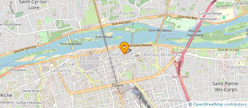 localisation de l'entreprise SNC LE GRILL ET SEGOT à TOURS