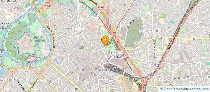 localisation de l'entreprise SNC LE HAMEAU DU CLAIR MATIN à LILLE