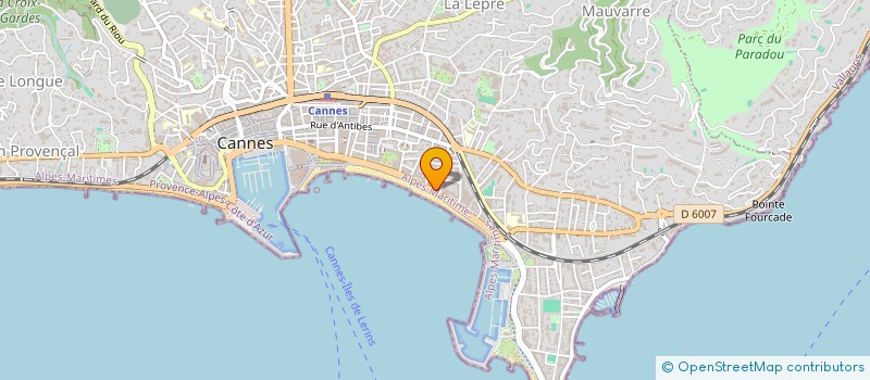 localisation de l'entreprise SNC LE HAVANA CROISETTE à CANNES