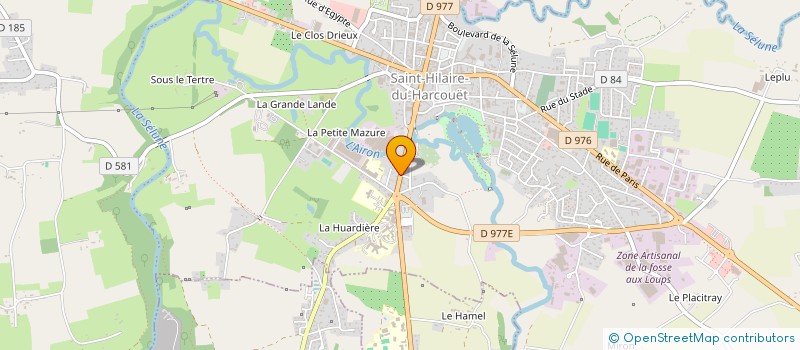 localisation de l'entreprise SNC LE HAVANE  SAINT-HILAIRE-DU-HARCOUET