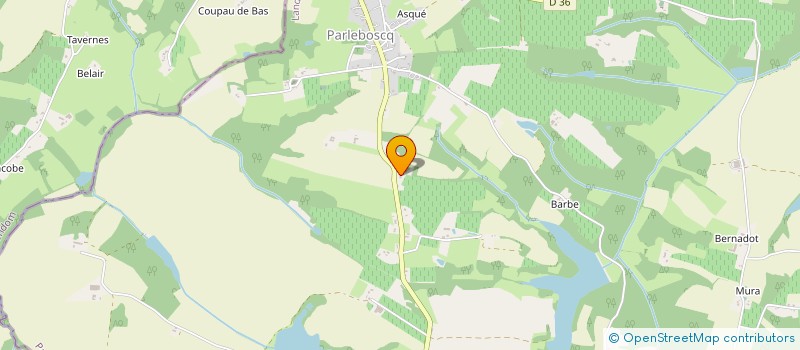 localisation de l'entreprise SNC LE HAY  PARLEBOSCQ