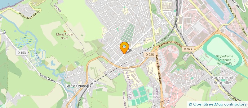 localisation de l'entreprise SNC LE JANVAL à DIEPPE