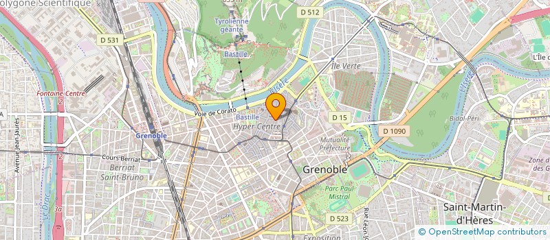 localisation de l'entreprise SNC LE LAFAYETTE à GRENOBLE