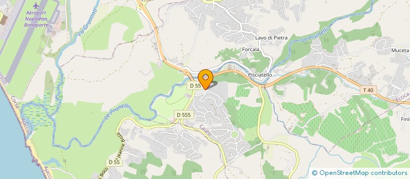 localisation de l'entreprise SNC LE LEATICIA  CAURO