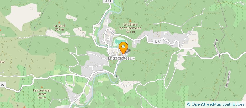 localisation de l'entreprise SNC LE MARIGNY à COTIGNAC
