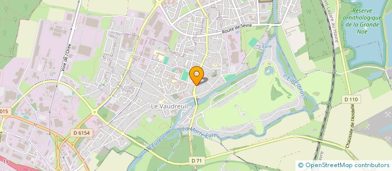 localisation de l'entreprise SNC LE MAUPASSANT à LE VAUDREUIL