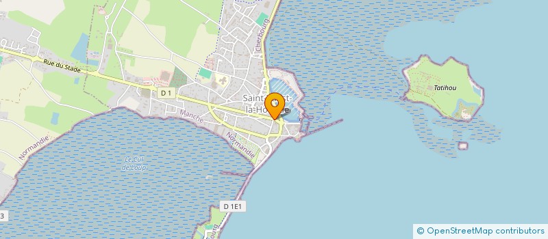localisation de l'entreprise SNC LE MOUILLAGE à SAINT-VAAST-LA-HOUGUE