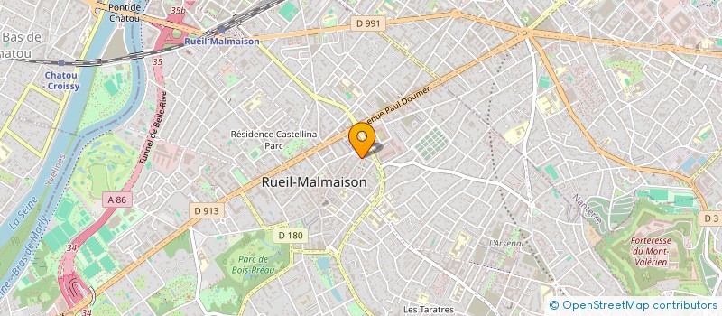 localisation de l'entreprise SNC LE NARVAL à RUEIL-MALMAISON