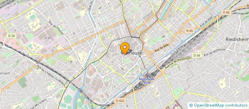 localisation de l'entreprise SNC LE P'TIT GIVRE à MULHOUSE