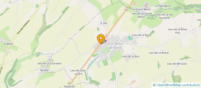 localisation de l'entreprise SNC LE P'TIT SAINT ANNE  VIRE NORMANDIE