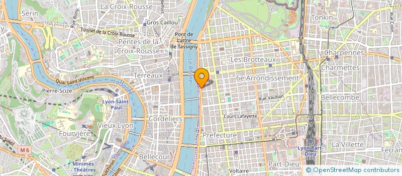 localisation de l'entreprise SNC LE PATRIARCHE  LYON