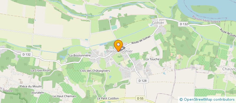 localisation de l'entreprise SNC LE PETIT BLAISON  BLAISON-SAINT-SULPICE