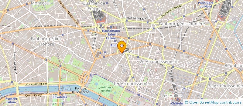 localisation de l'entreprise SNC LE PONCIN SERFATI à PARIS