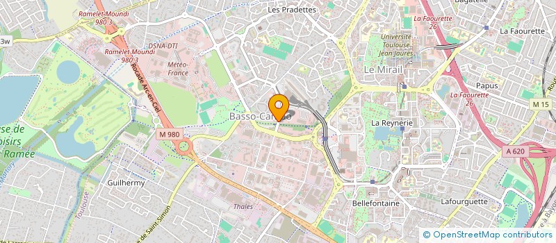 localisation de l'entreprise SNC LE PRE SAINT SIMON à TOULOUSE
