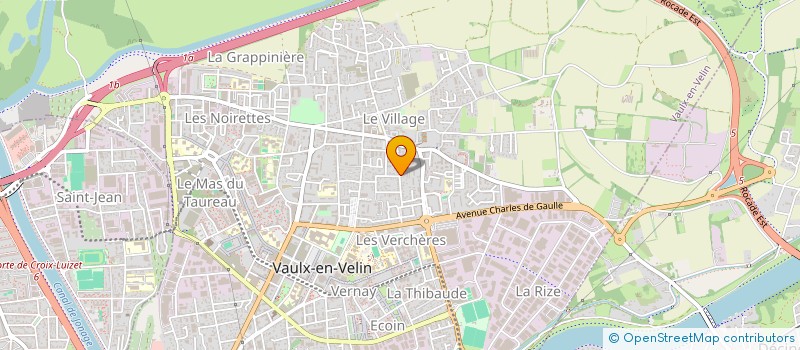 localisation de l'entreprise SNC LE PRIMEUR DE VAULX à VAULX-EN-VELIN