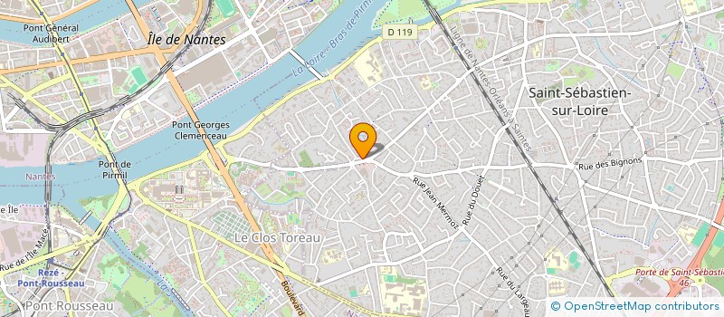 localisation de l'entreprise SNC LE QUELLEC LE MOIGNO  SAINT-SEBASTIEN-SUR-LOIRE