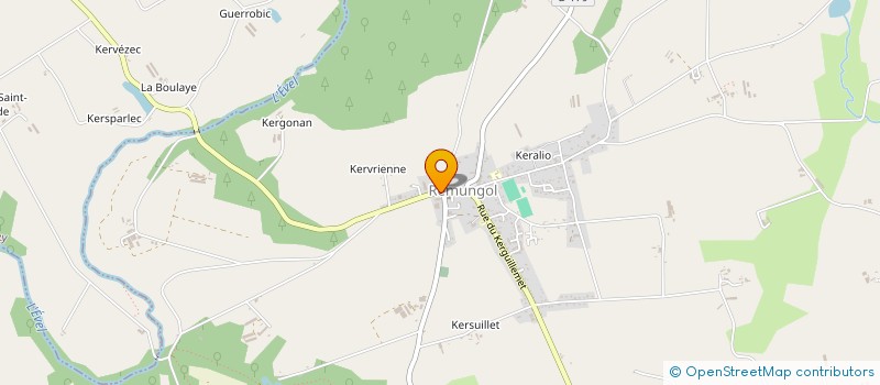 localisation de l'entreprise SNC LE REFUGE  EVELLYS